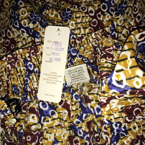 Ankara Maxi Wax Skirt - Picture 3 of 5